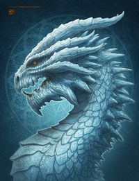 MZLoweRPP verified link on 6/20/2016 Source: Artist's page on ArtStation.com Artist: Kerem Beyit Artist's Title: Ice Dragon