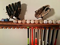 Baseball Bat Display Rack