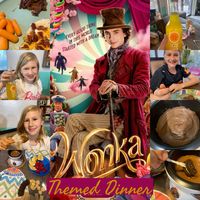 Need an idea for Wonka or Charlie and the Chocolate Factory Themed Dinner! In this blog, we have dinner, drink and dessert!