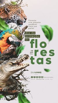 Dia de proteção às florestas preservação conservação data comemorativa ambientais natureza