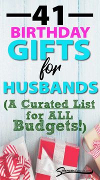 I scoured hundreds of bday ideas, searching for the very BEST BIRTHDAY GIFTS FOR HUSBAND in 2023! I weeded out the fluff, and created this curated gift list! #bestbirthdaygiftforhusband #bestbirthdaygiftsforhusband #birthdaygiftsforhusband #birthdaygiftsforhusbandfromwife #husbandbirthdaygiftideas