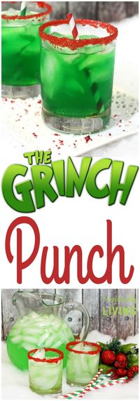 Grinch Punch Simplistically Living