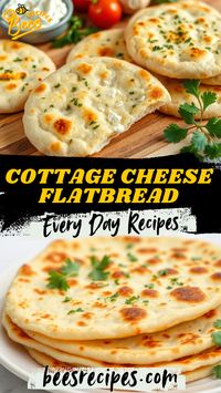 🍞✨ Cottage Cheese Flatbread Recipe: Soft, Savory, and Gluten-Free! ✨🍞 #CottageCheeseFlatbread #GlutenFreeBread #LowCarbFlatbread #KetoFlatbread #HealthyBaking #FlatbreadRecipe #CheeseBread #GlutenFreeCooking #LowCarbRecipes #HealthyEats