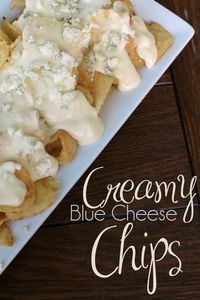 Creamy Blue Cheese Chips