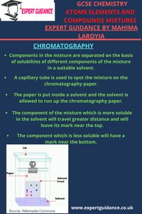 Mixtures a) Define Atoms, Elements, Mixtures and Compounds b) Difference between compounds and Mixtures c) Technique to separate mixtures Distillation Fractional Distillation Crystallization Chromatography Filtration