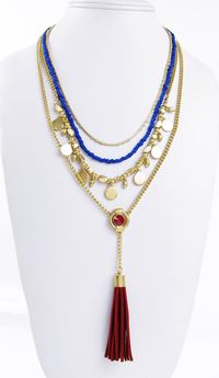 Vince Camuto "Belle of the Bazaar" Beaded Necklace #VinceCamuto…