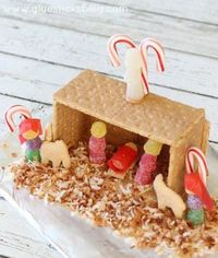 Honeymaid Graham Cracker Nativity