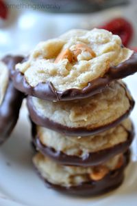 Black Bottom Butterscotch Cookies; something swanky