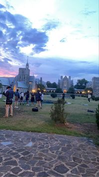 pretty sunset at ghp 📍 berry college