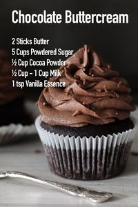 The most delicious Chocolate Buttercream Recipe