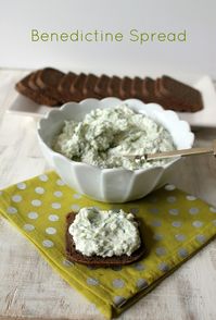 Kentucky Derby Party Food Benedictine Dip 