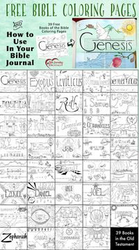 bible journal coloring pages pinterest