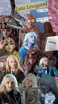 Luna Lovegood Wallpaper by me #harrypotter #hp #lunalovegood #wallpaper #aesthetic follow me