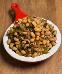 Instant Pot Black-Eyed Peas - Cookie Madness