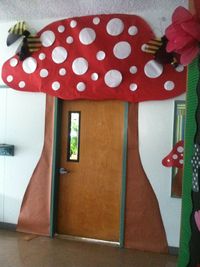 Kindergarten entrance for my Woodlands Unit.