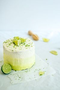 coconut lime curd cake: coconut lime curd cake