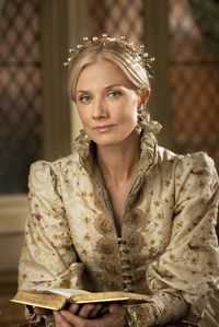 Alerie Hightower was the wife of Lord Mace Tyrell, the daughter of Lord Leyton Hightower and mother of Willas, Garlan, Loras, Margaery and Alysanne Tyrell. She died giving birth to Alysanne, and her daughter cherishes her memory and honours her.