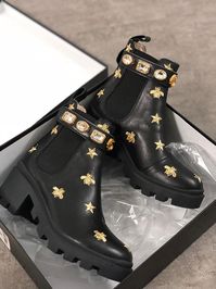 Women Designer Boots Martin Desert Boot Flamingos Love Arrow 100% Real Leather Medal Coarse Non Slip Winter Shoes Size US5 11 Chelsea Boots Women Monkey Boots From Beatshoes, $71.61| DHgate.Com