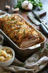 Discover a savory and delicious dish with our recipe for oven roasted pork tenderloin with sauerkraut. The juicy pork pairs perfectly with the tangy sauerkraut for a mouthwatering meal that will impress your family and friends. Try our simple yet flavorful recipe today for a satisfying dinner option that is sure to become a favorite in your household. With minimal ingredients and easy preparation, this hearty dish is ideal for busy weeknights or special occasions alike.