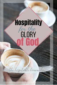 Hospitality is filled with mundane moments and ordinary tasks but, when given over to God's glory, it becomes amazingly beautiful. Christian hospitality is an ordinary means of grace that God has worked through for all of history. Check out how He can do that in your life and home here! #HospitableHomemaker #Hospitality #ChristianHistory #Reformation #ChristianHospitality #BuildCommunity #WeBuildCommunity #ChurchHistory #Relationships #ChristianLiving #Church #ChristianLife