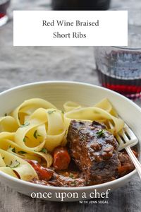 Red Wine Braised Short Ribs