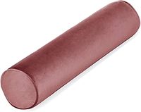 Amazon.com: Tinbolunce Memory Foam Roll Pillow for Knee/Leg/Neck - Full Moon Bolster/Round Cylinder Pillow for Sleeping on Side or Back - Removable Cooling Cover Length 18" x 6" Diameter (Gray Pink) : Home & Kitchen