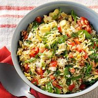 Lemon Orzo Salad