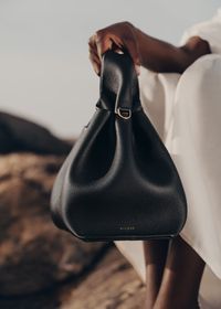 Polène | Sac - Numéro Neuf - Noir Grainé