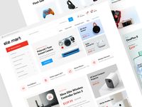 Elemart - Ecommerce Gadget Store designed by RH for Oniex™. Connect with them on Dribbble; the global community for designers and creative professionals.