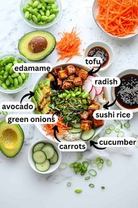 Vegan Poke Bowl - The Daily Dish