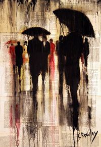 Saatchi Art Artist darren crowley; Painting, "the faceless crowd, New York" #art