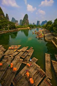 Water Taxis - Yangshua, China