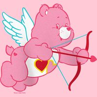 Welcome to the wonderful and adorable world of Care Bears! From cuddly stuffed bears to TV shows and movies, the Care Bears have it all! Grab yourself an officially licensed Care Bears design for the whole family today and spread a little joy! This Girls' Valentine's Day Love-a-Lot Bear Cupid Graphic T-Shirt features the sweet Love-a-Lot Bear all dressed up as Cupid for Valentine's Day across the front! Grab one of these new Valentine's Day styles this year and feel the love!