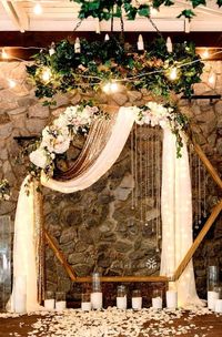 "Add a touch of sparkle to your wedding backdrop with these sequin fabric drapes. WHAT YOU GET: The length you select, in your choice of colour. The fabric is a dense micro-sequin fabric on a tulle mesh base. We hem the edges for a neat finished look. The full width is approximately 58\" wide, and the half width is approximately 28\" wide. If you are using it as your only drape, we recommend the full width for coverage. If you are using it with another drape and just want to add a touch of spark