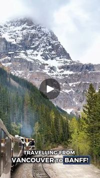 2.5M views · 12K reactions | "This train ride needs to be on your bucket list 🙌" | "This train ride needs to be on your bucket list 🙌

We took the Rocky Mountaineer train from Vancouver to Banff along the First Passage to the West... | By Rocky Mountaineer | Facebook