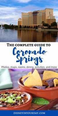 Disney's Coronado Springs resort: the complete guide - thinking about staying at Coronado Springs in Disney World? You'll want to read this first, as it has everything you need to know about rooms, pricing, dining options, pools and activities, location, transportation, and more!