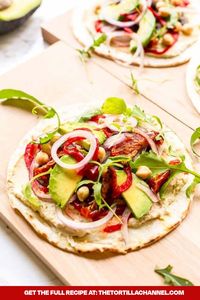 Hummus veggie wrap. Discover the best ideas and inspiration for this hummus veggie wrap. Get inspired and try new things like a vegetarian wrap with hummus. Great to serve for lunch or dinner. Easy wraps. Save the pin for later!