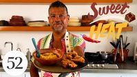 Rick Makes Coconut Shrimp with Pineapple-Habanero Salsa | Sweet Heat with Rick Martinez - YouTube