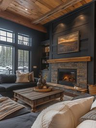 50+ Black Interior Design Concepts: Change Your Perception