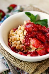 Strawberry Cobbler