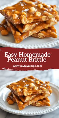 Easy Homemade Peanut Brittle Recipe  Classic Candy