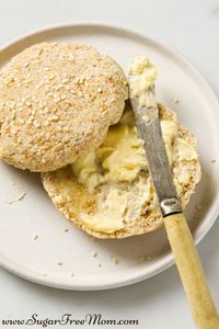 Single Serving Low Carb Dinner Roll (Dairy Free, Gluten Free)