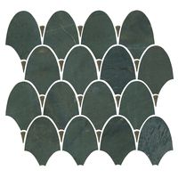 Highclere Marble Mosaic Wall and Floor Tile - 11 x 13 in. - The Tile Shop