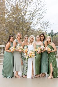 50 Mismatched Bridesmaid Dresses