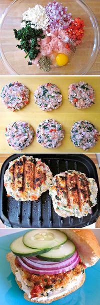 Easy Healthy Turkey Burgers