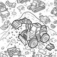 Elevate learning and play with bulldozer coloring page. These coloring pages are specially designed for young learners, making them ideal for kindergarten classrooms and home education. Parents and educators can use these as tools to teach colors, shapes, and themes, making bulldozer coloring page a hit!