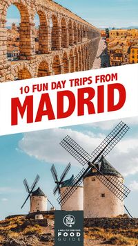 There's plenty to see and do in Madrid, but if you're staying long enough, then you may be interested in taking a day trip. Go beyond the city and explore fascinating destinations like Toledo, Segovia, Cuenca, and more. #madrid #spain #madriddaytrips #spaintravel #madridguide