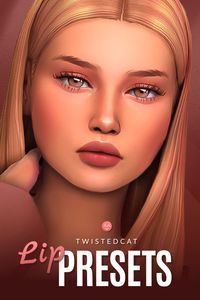 4 versions T – E Custom catalog thumbnails The post Lip presets by twisted-cat appeared first on Lana CC Finds - Sims 4 CC, Hair, Worlds, Cheats, Guides, Mods Sssvitlas.