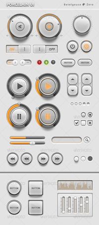 Porcelain UI Kit - GraphicRiver Item for Sale