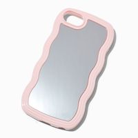 Pink Trim Wavy Mirror Phone Case - Fits iPhone® 6/7/8/SE